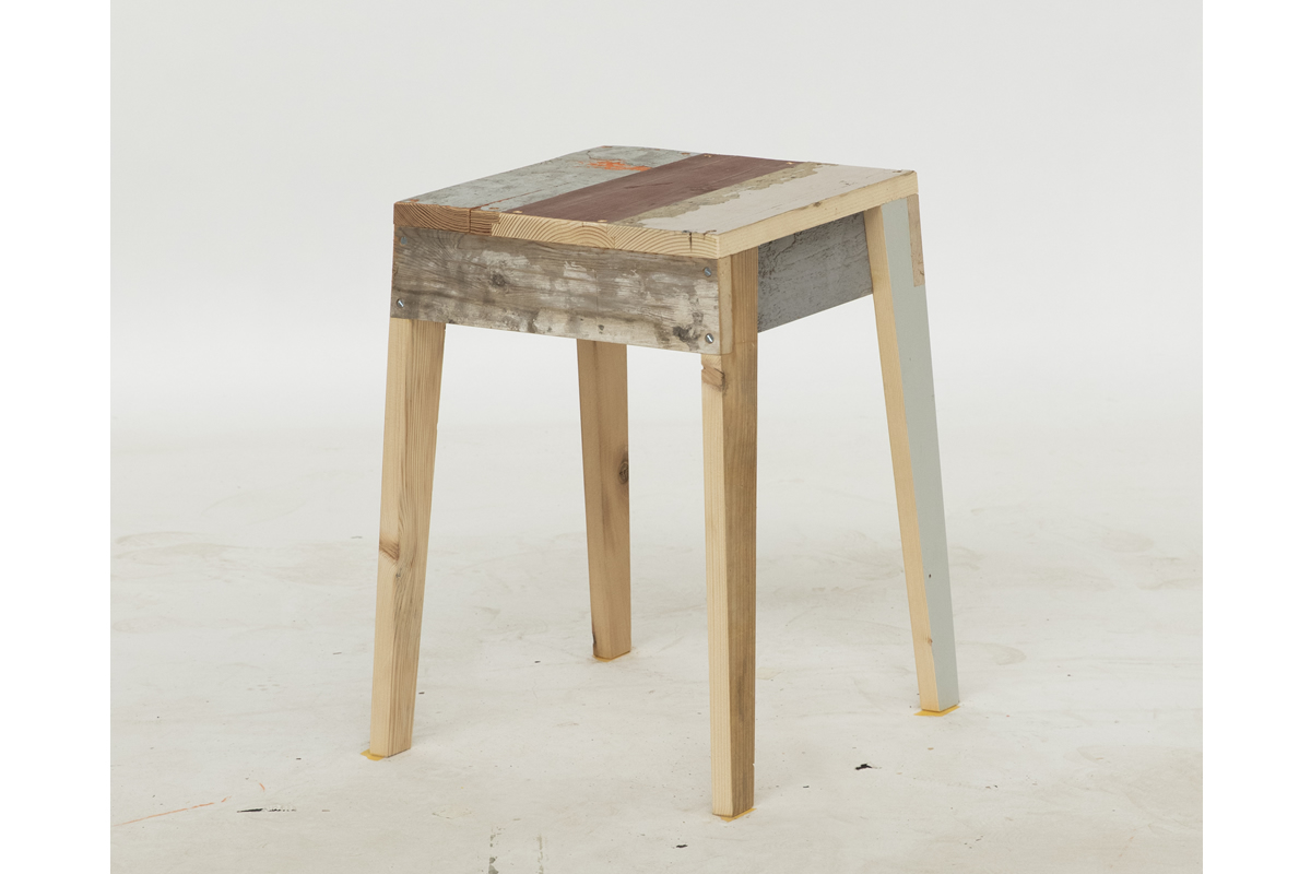 Stool Scrapwood by Piet Hein Eek | galleriamia.it