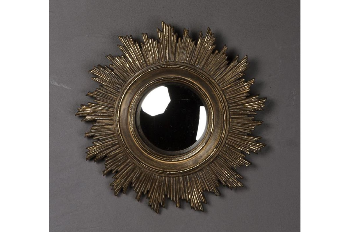 Specchio convesso Soleil Antique di Chehoma